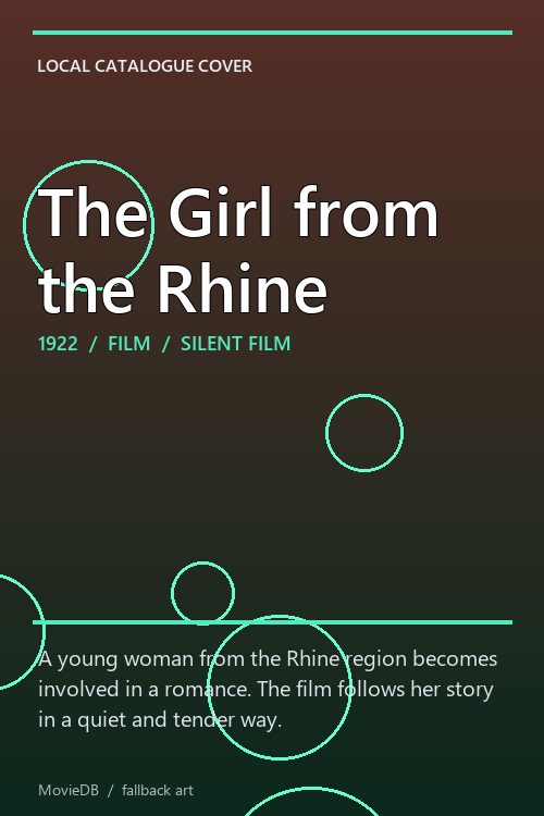 The Girl from the Rhine poster