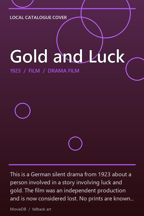 Gold and Luck poster