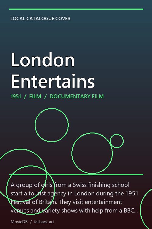 London Entertains poster