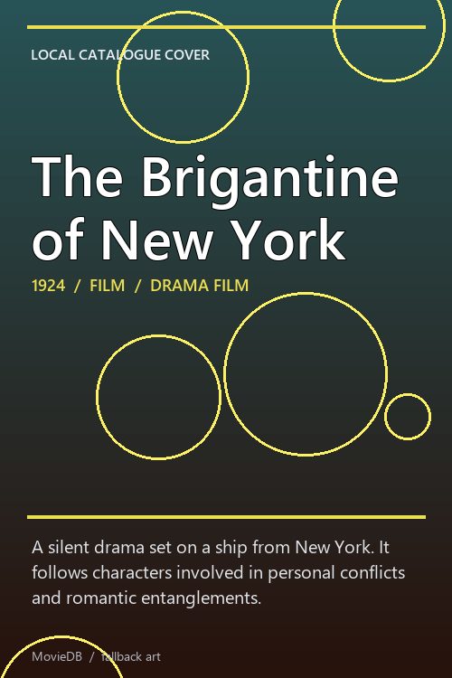 The Brigantine of New York poster