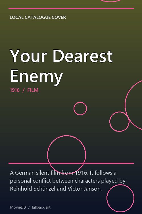 Your Dearest Enemy poster