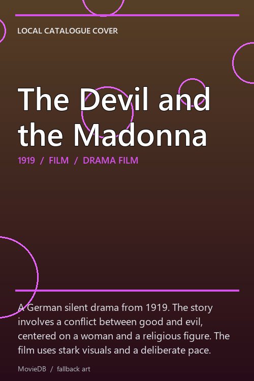 The Devil and the Madonna poster