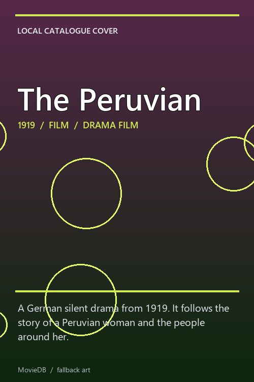 The Peruvian poster