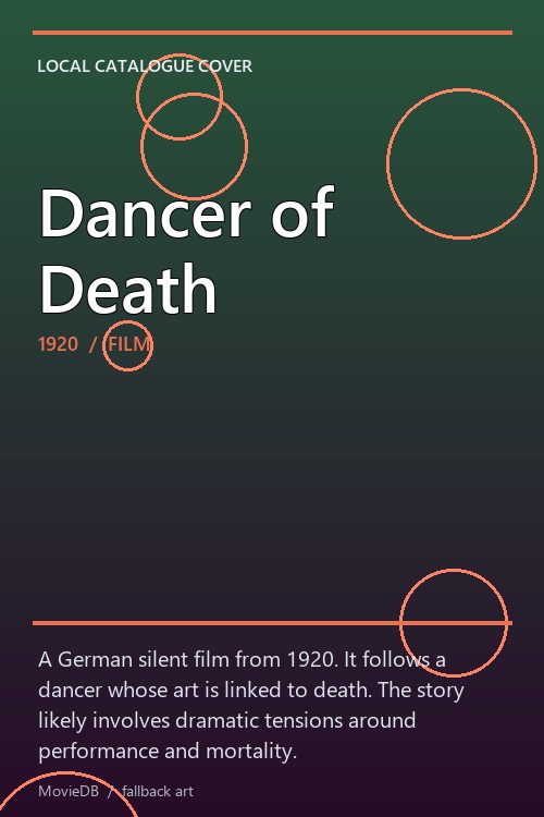 Dancer of Death poster