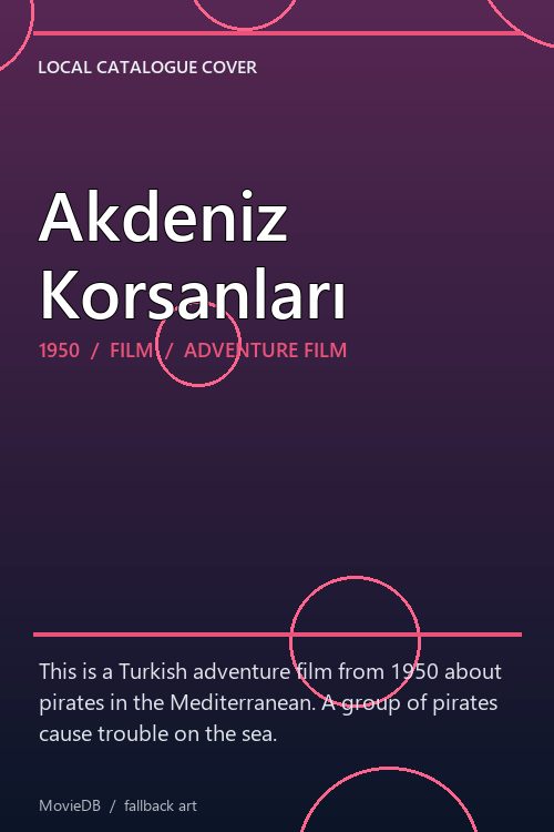 Akdeniz Korsanları poster