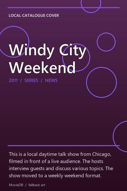 Windy City Weekend poster