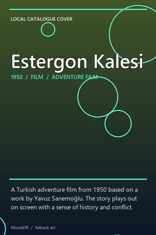 Estergon Kalesi poster