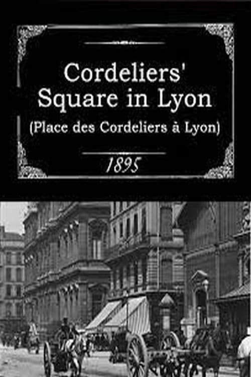 Place des Cordeliers à Lyon poster