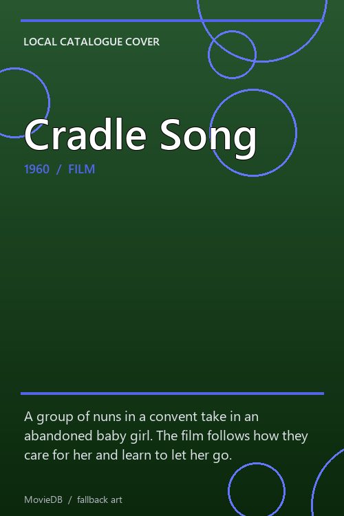 Cradle Song poster
