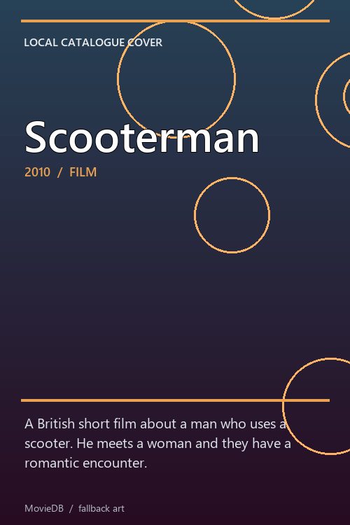 Scooterman poster