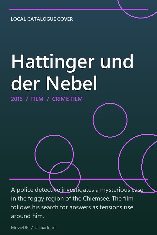 Hattinger und der Nebel poster
