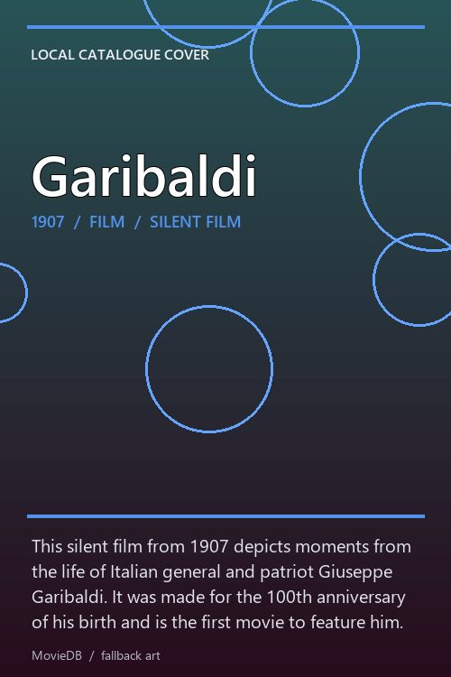 Garibaldi poster