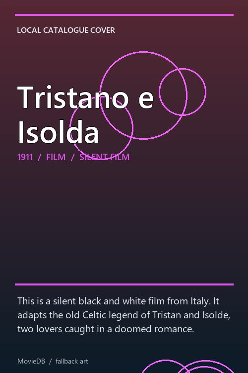 Tristano e Isolda poster