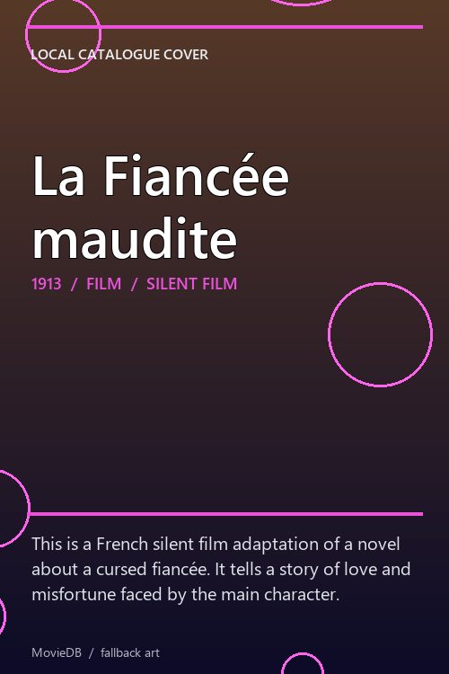 La Fiancée maudite poster