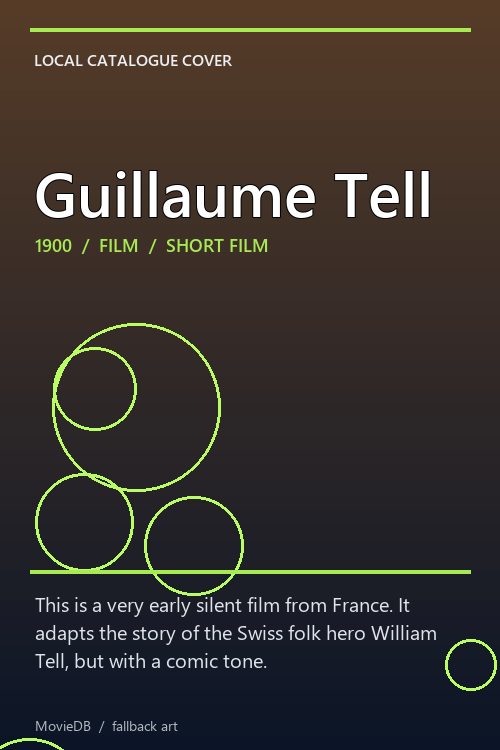Guillaume Tell poster