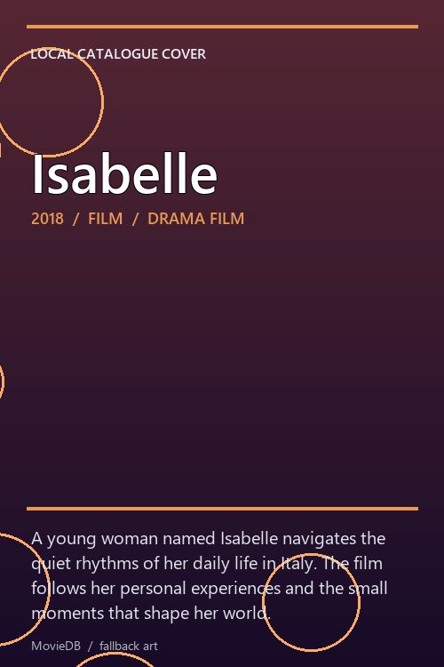 Isabelle poster