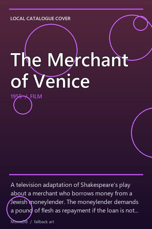 The Merchant of Venice poster