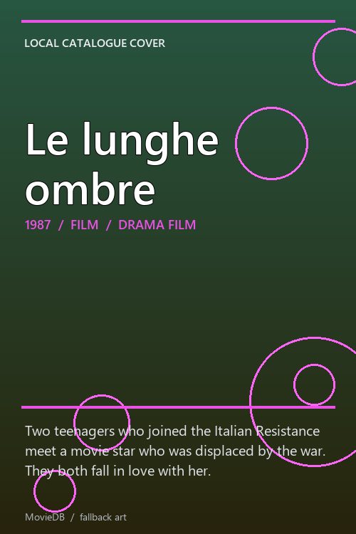 Le lunghe ombre poster