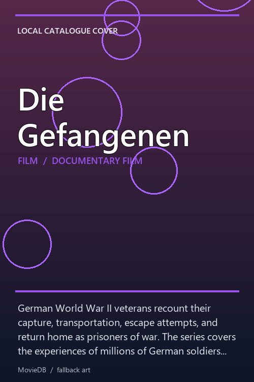 Die Gefangenen poster