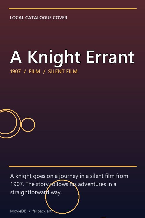 A Knight Errant poster