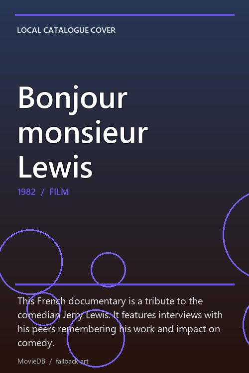 Bonjour monsieur Lewis poster