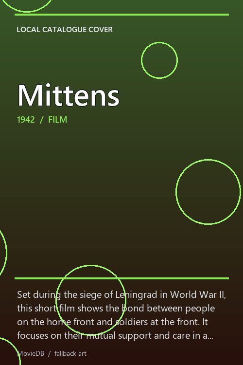 Mittens poster