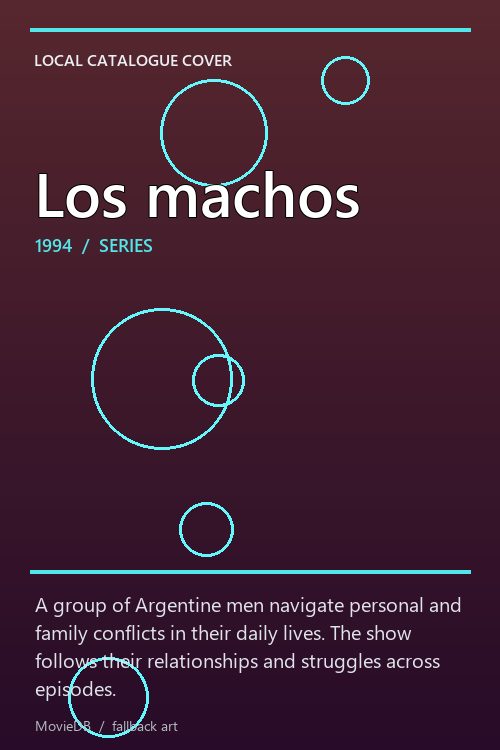 Los machos poster