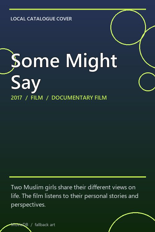 Some Might Say poster