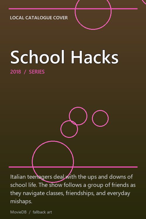 School Hacks poster