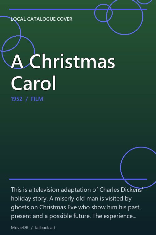 A Christmas Carol poster