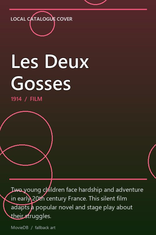 Les Deux Gosses poster