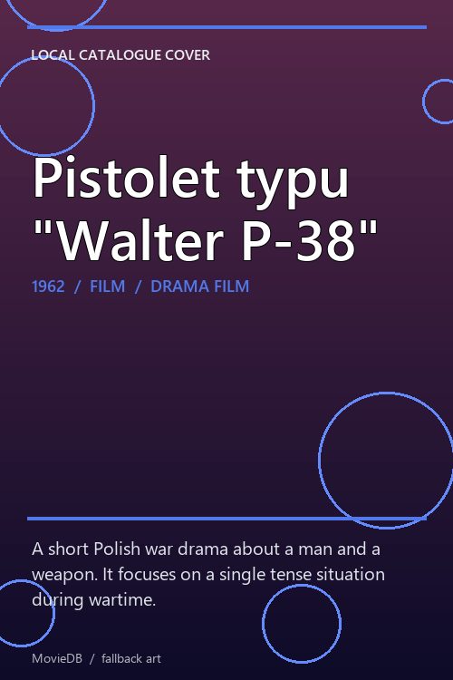 Pistolet typu "Walter P-38" poster