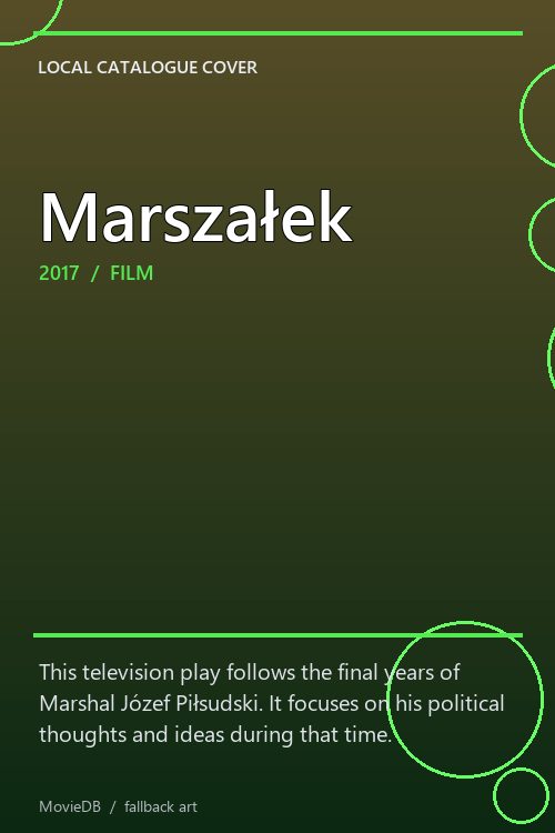 Marszałek poster