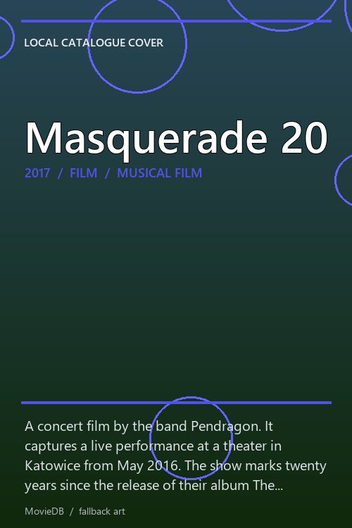 Masquerade 20 poster