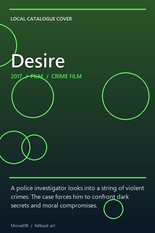 Desire poster