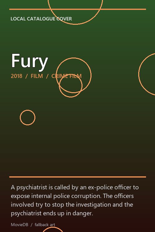 Fury poster