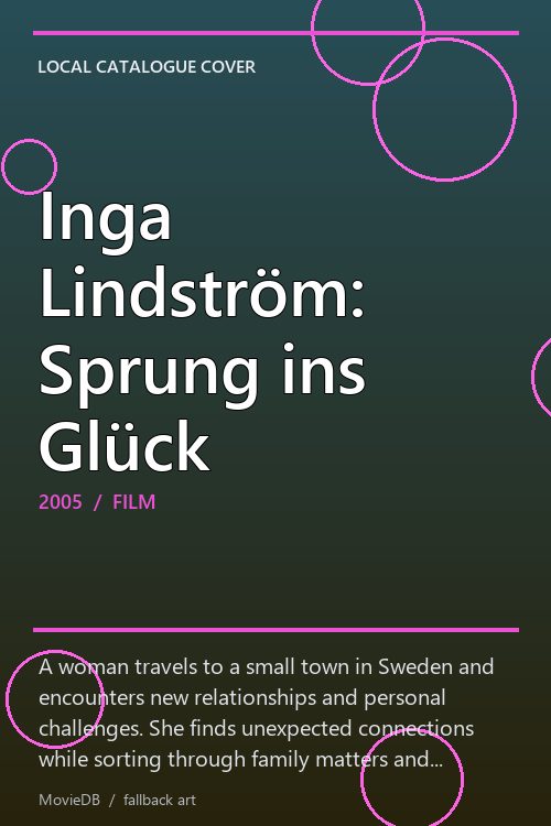 Inga Lindström: Sprung ins Glück poster