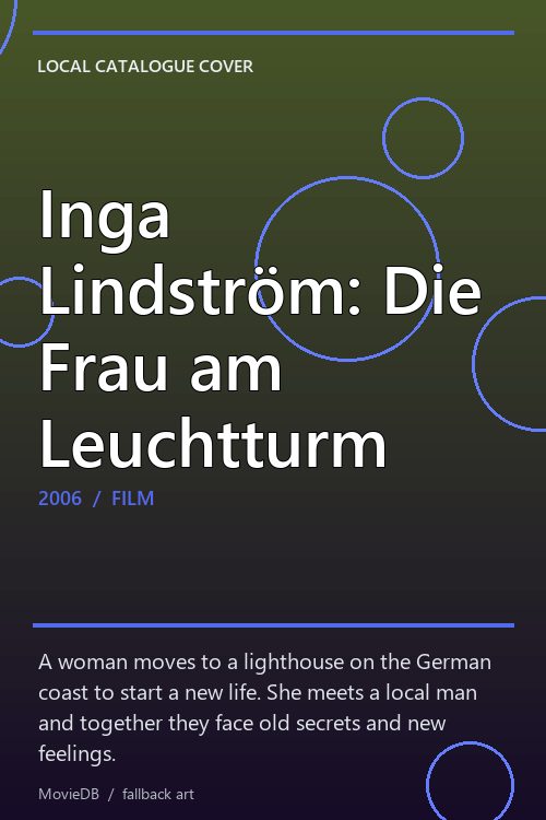Inga Lindström: Die Frau am Leuchtturm poster