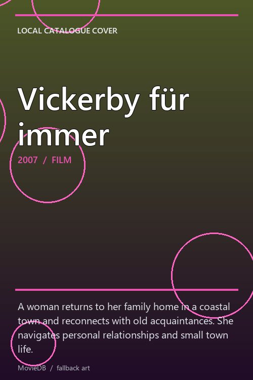 Vickerby für immer poster