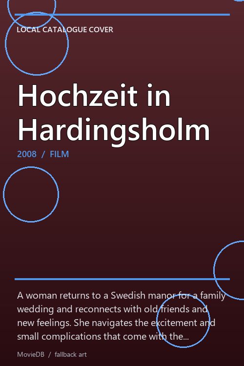 Hochzeit in Hardingsholm poster