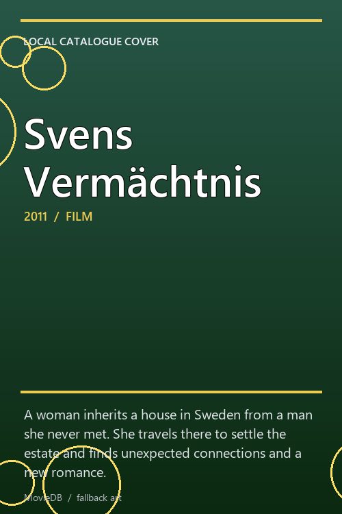 Svens Vermächtnis poster
