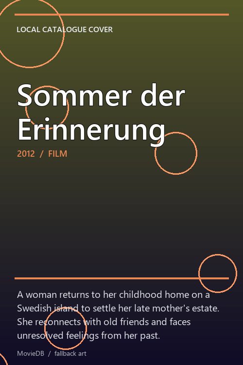 Sommer der Erinnerung poster
