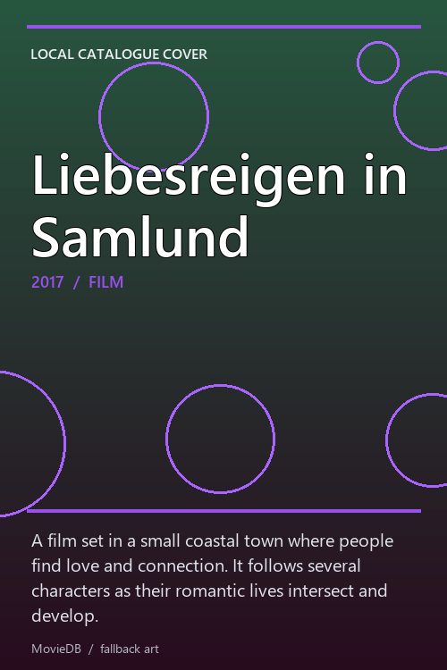 Liebesreigen in Samlund poster