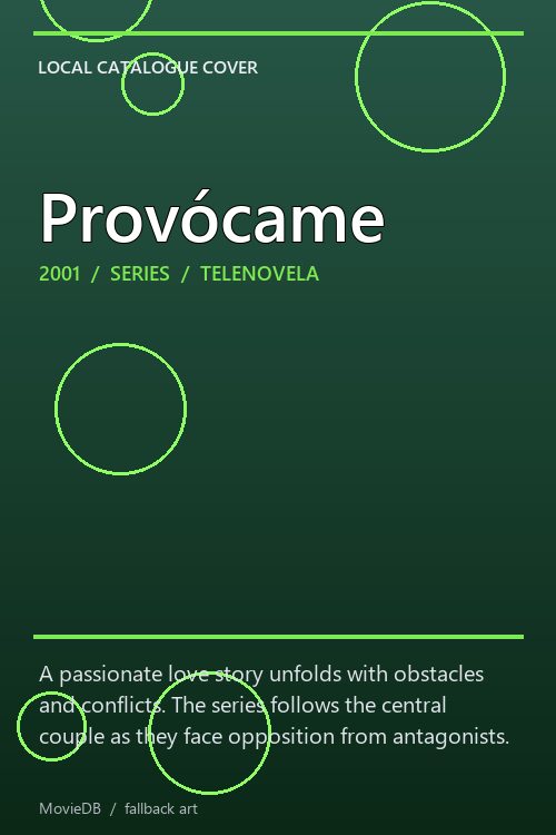 Provócame poster
