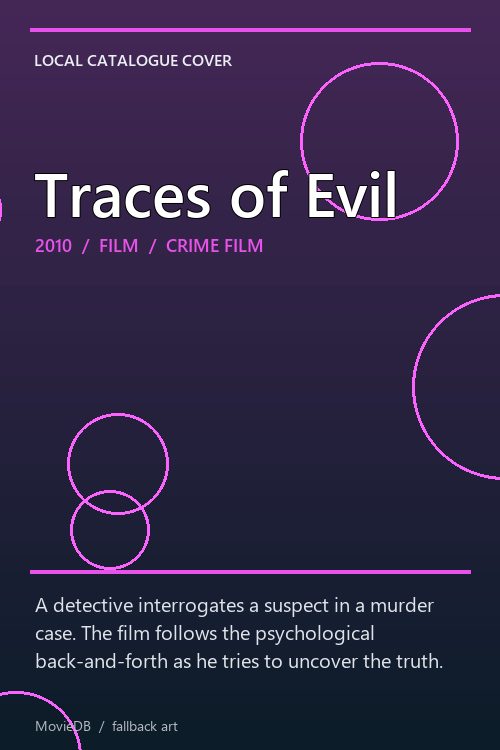 Traces of Evil poster
