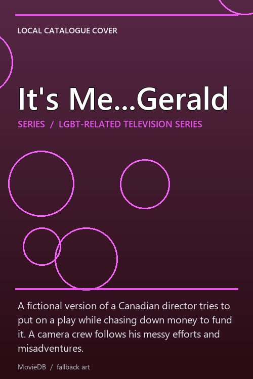 It's Me...Gerald poster