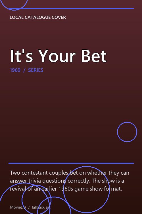 It's Your Bet poster