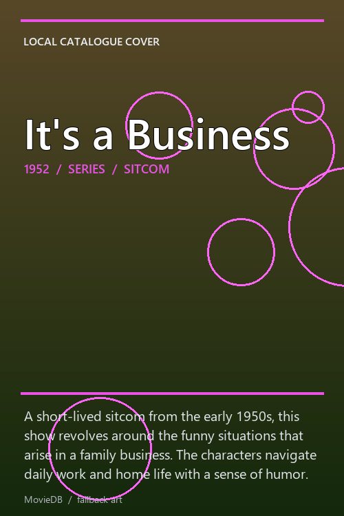 It's a Business poster