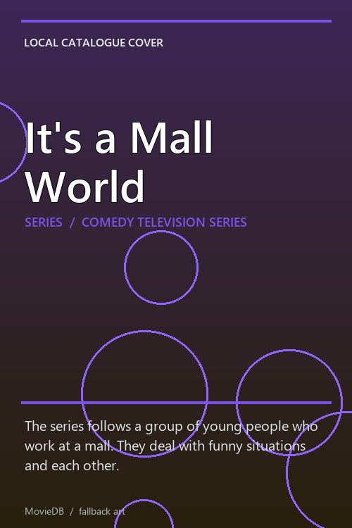 It's a Mall World poster