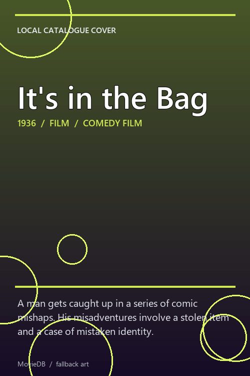 It's in the Bag poster